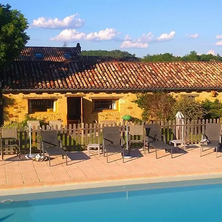 Domaine De Cournet Haut, A 17th Century Set On A Calm, Idyllic Domain With Pool, Tennis, Bikes And Prázdninový dům Les Vauries